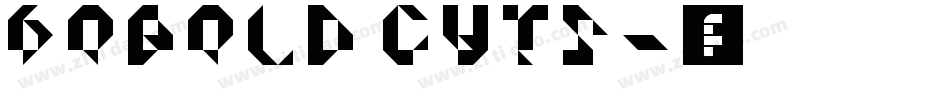 Gobold CUTS字体转换